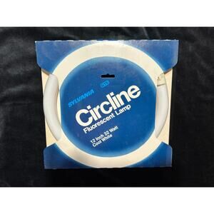 Sylvania Circleline Fluorescent Lamp 12 inch 32 Watt Cool White Circle NEW